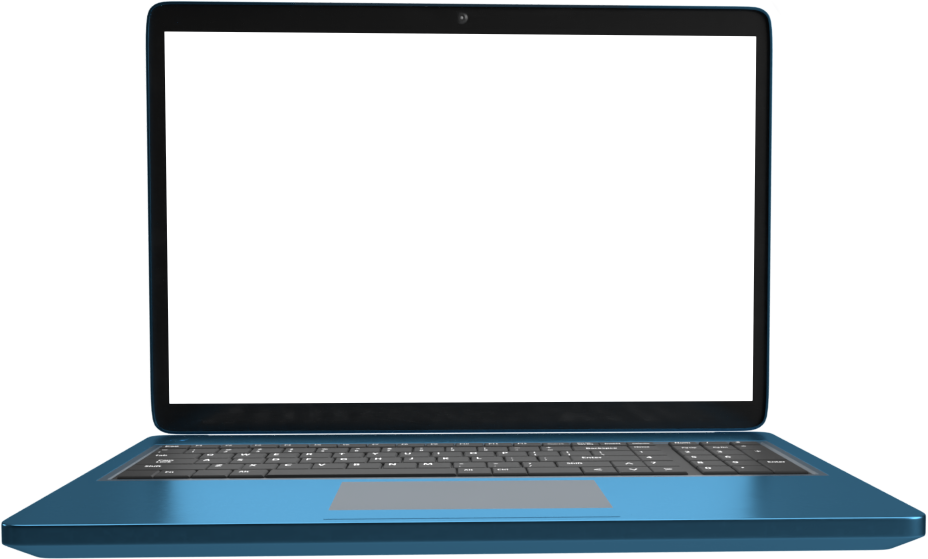 3D Render of Laptop